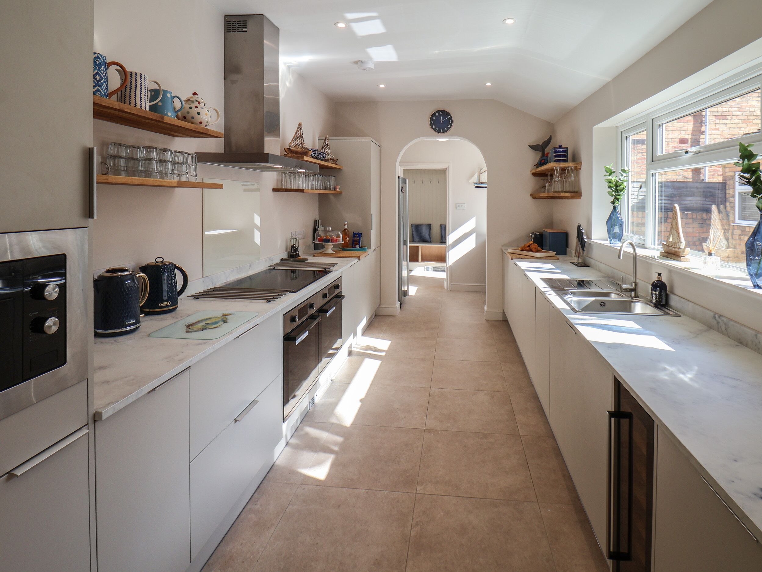 Casa de campo | Cocina privada | Frigorífico, lavavajillas, hervidor eléctrico y tostadora