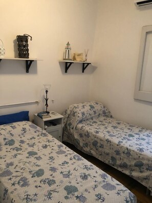 2 chambres, draps fournis