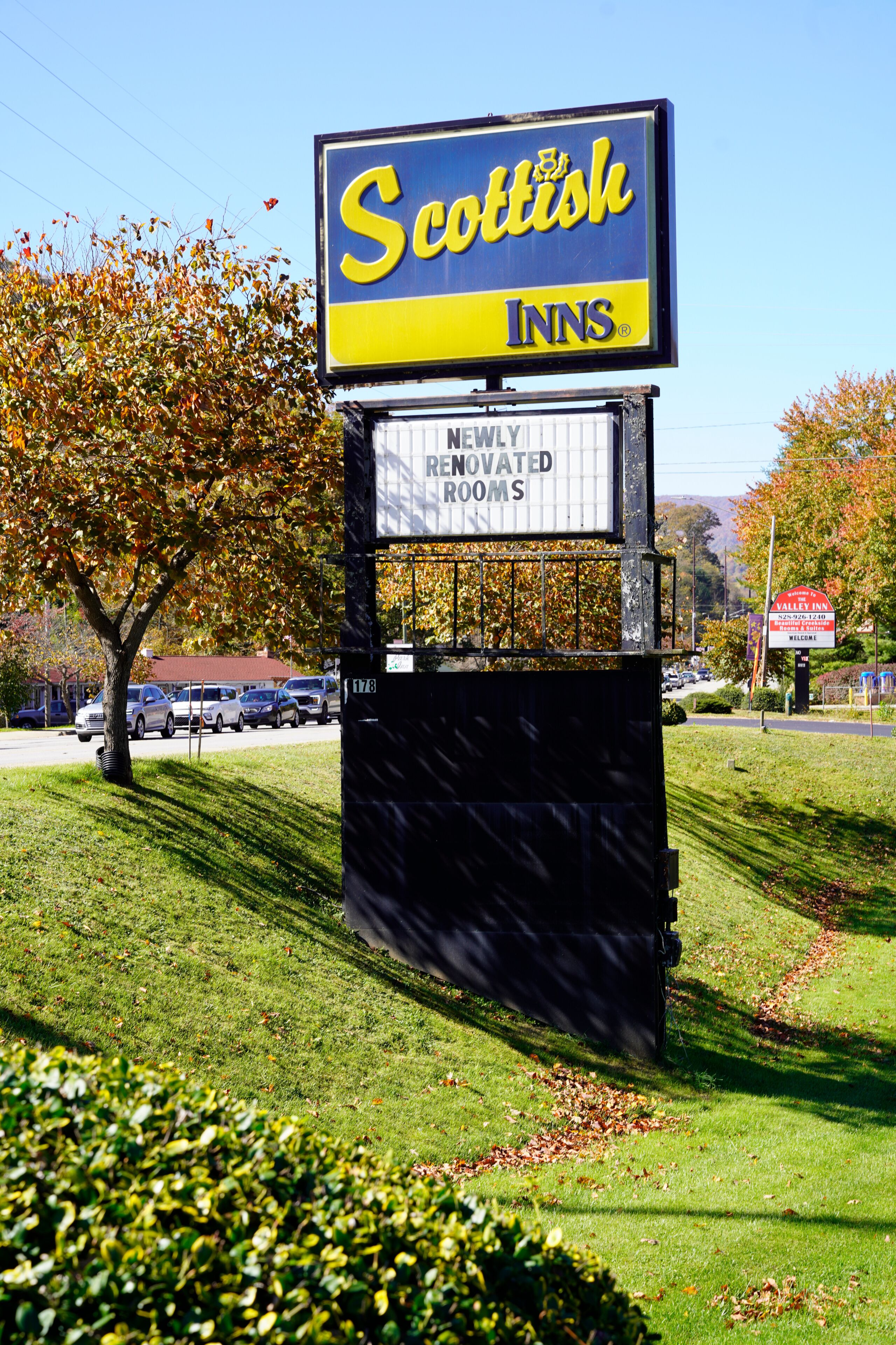 Overnatningsstedets facade