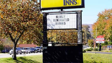 Overnatningsstedets facade