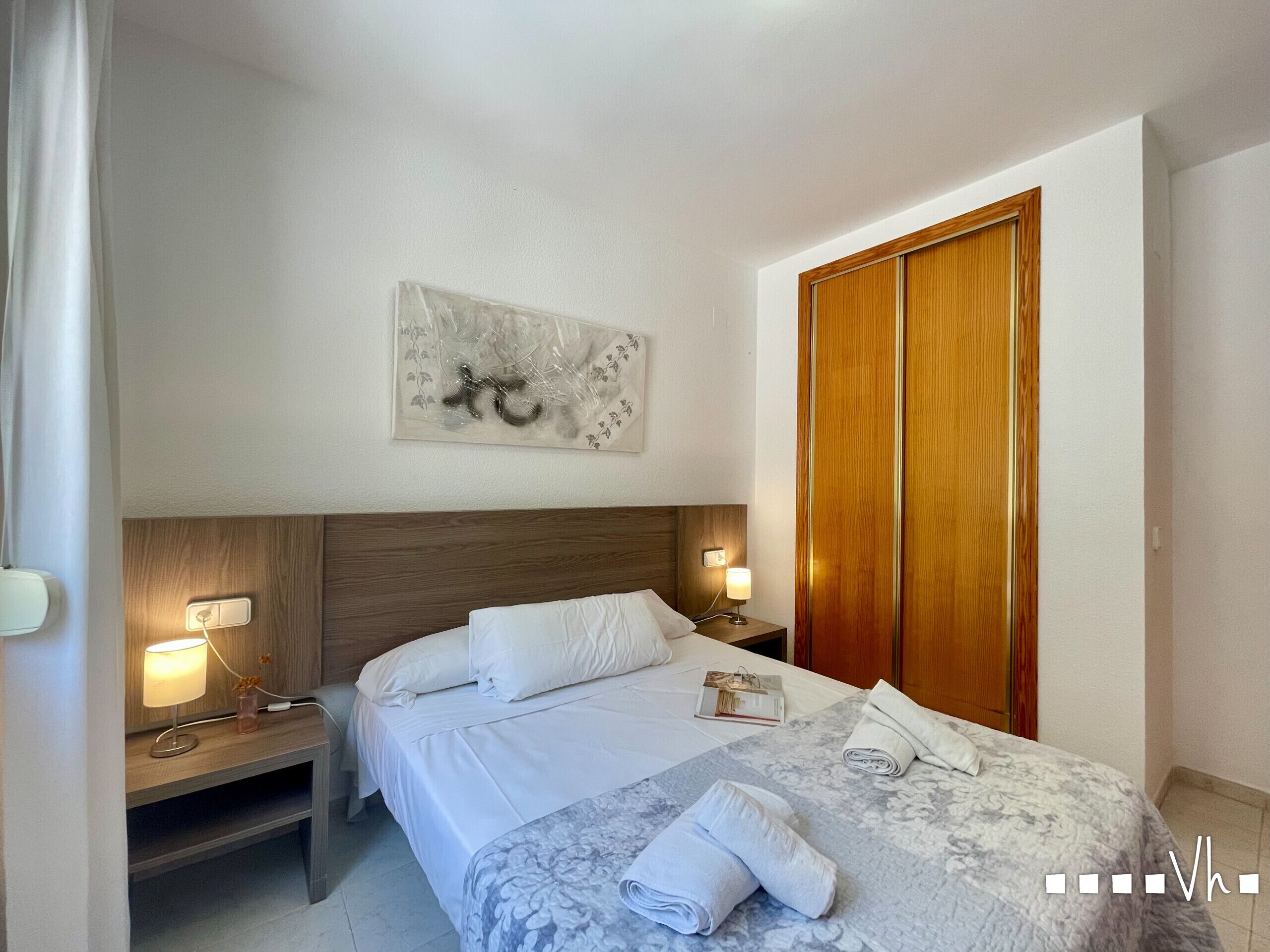 Wifi gratis y ropa de cama 