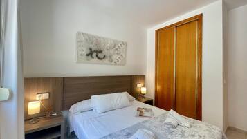 Wifi gratis y ropa de cama