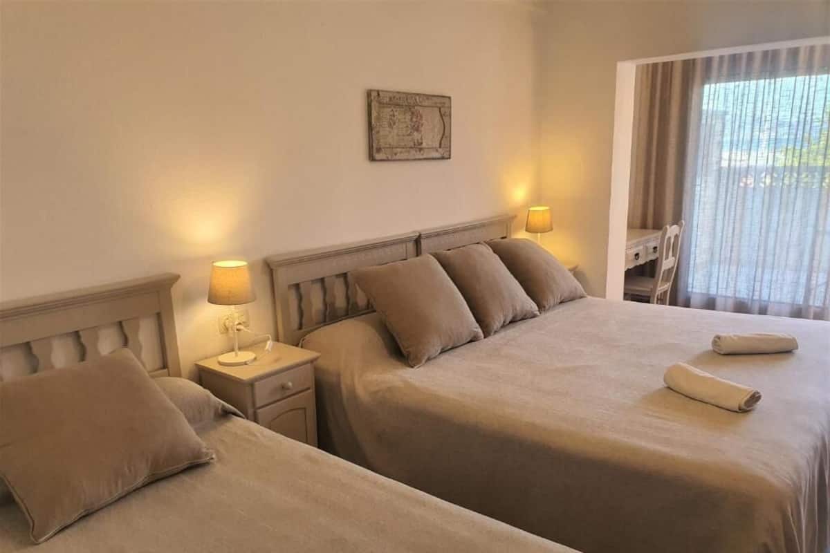 Family Triple Room, Sea View | Free WiFi, bed sheets