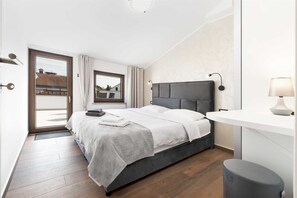 2 chambres, fer et planche à repasser, accès au Wi-Fi (inclus)