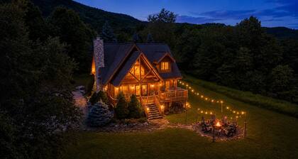 Luxe Mntn Escape near Snowshoe | Mntn Views, Hot Tub, 5 Wooded Acres