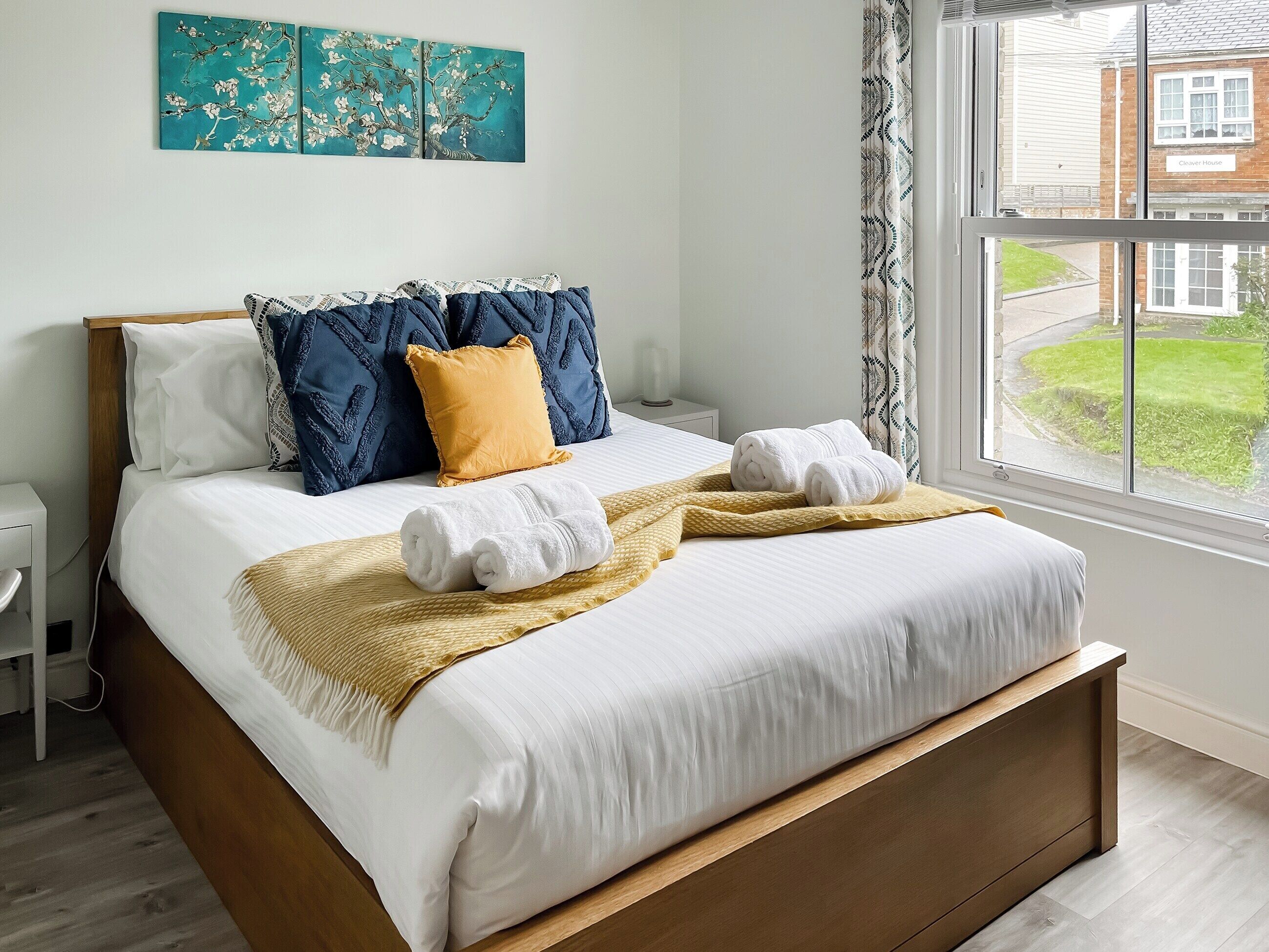 2 makuuhuonetta, ilmainen Wi-Fi, vuodevaatteet