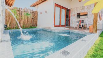 Luxury Chalet, 1 King Bed, Jetted Tub | 1 bedroom, premium bedding, down comforters, minibar