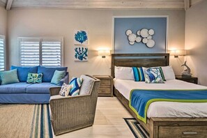 Fer et planche à repasser, Wi-Fi, literie fournie