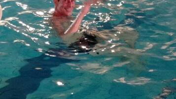 Indoor pool, outdoor pool