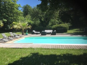 Piscina coperta, piscina all'aperto