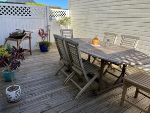 Outdoor dining - Charmante Maison Idéale Pour vos Vacances Proche Plage, Bourg, Golf (Erdeven)