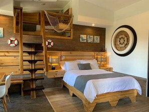 1 chambre, coffres-forts dans les chambres, fer et planche à repasser