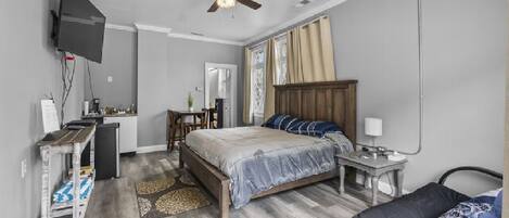 1 habitación, wifi y ropa de cama