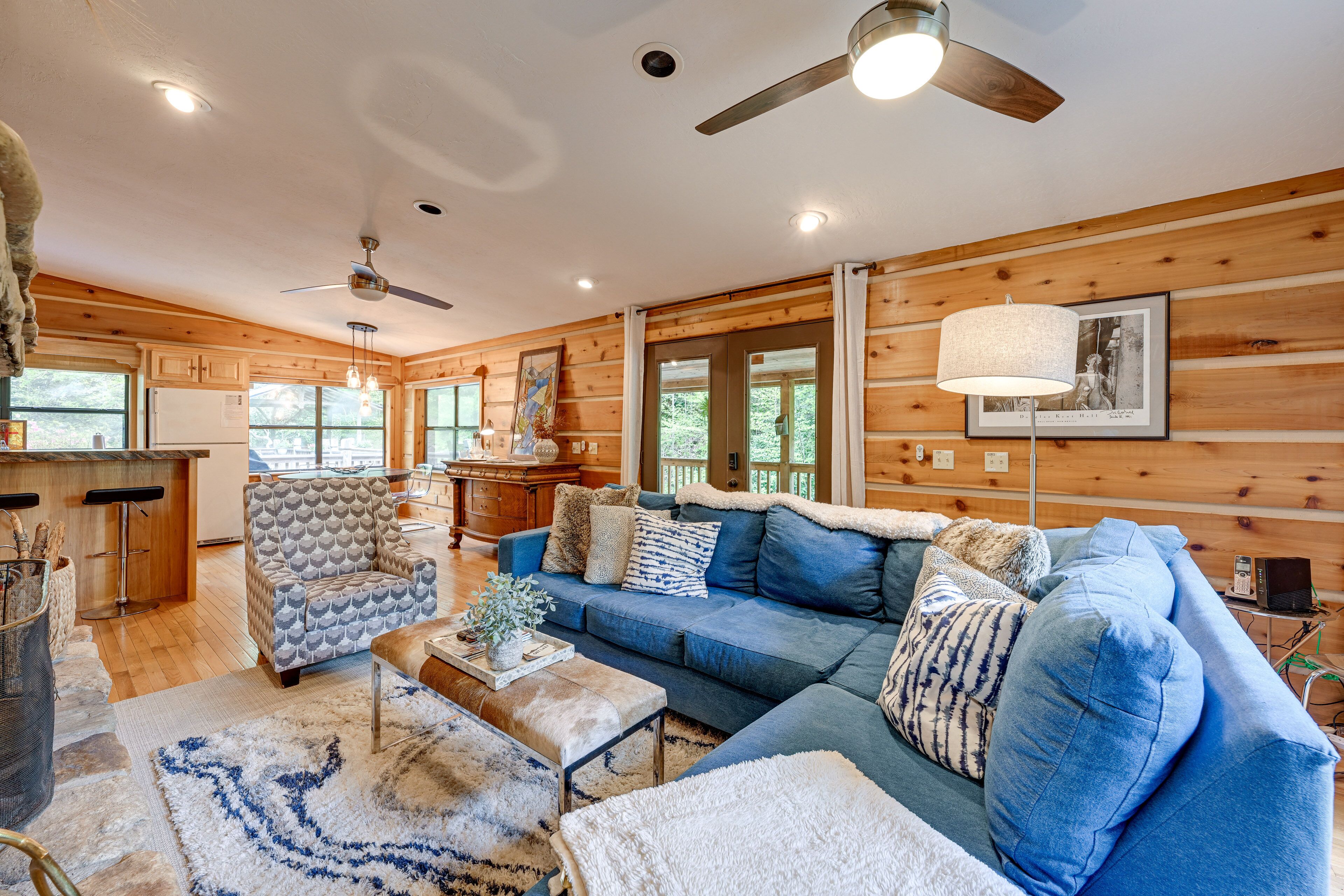 Magical Smoky Mountain Cabin Rental w/ Waterfall!