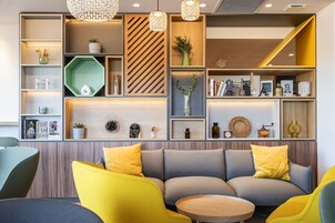 Sala de estar en el lobby