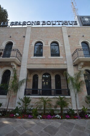 Façade de l’hébergement