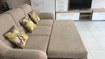 TV connectée, cheminée