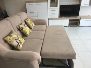 TV connectée, cheminée