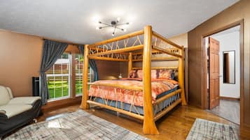 4 habitaciones, escritorio, tabla de planchar con plancha y wifi gratis