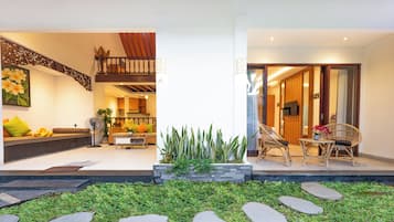 Villa, 1 Bedroom | Living area | 32-inch LED TV with digital channels, TV