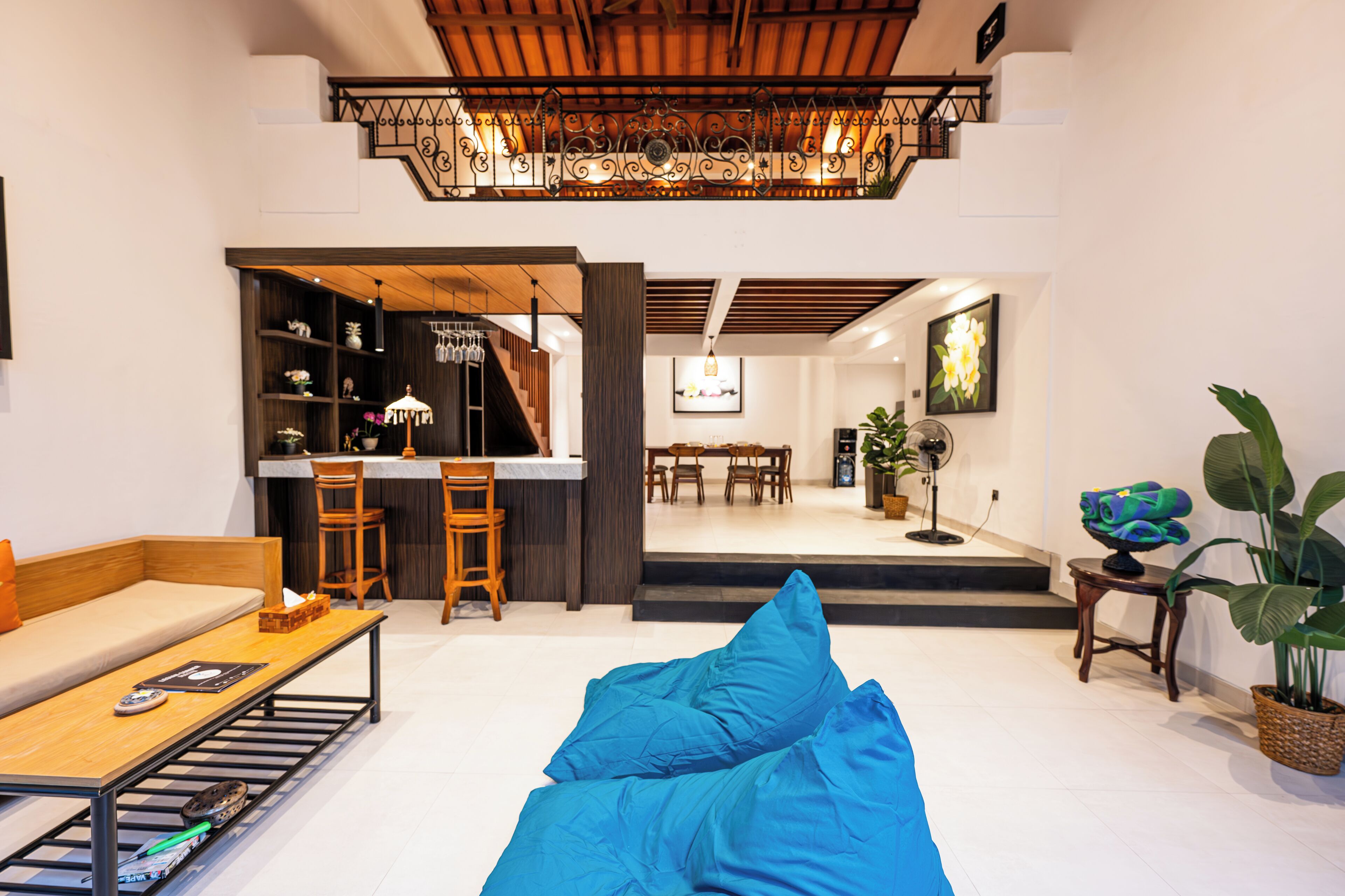 Villa, 2 Bedrooms, Private Pool | Living area | 32-inch LED TV with digital channels, TV