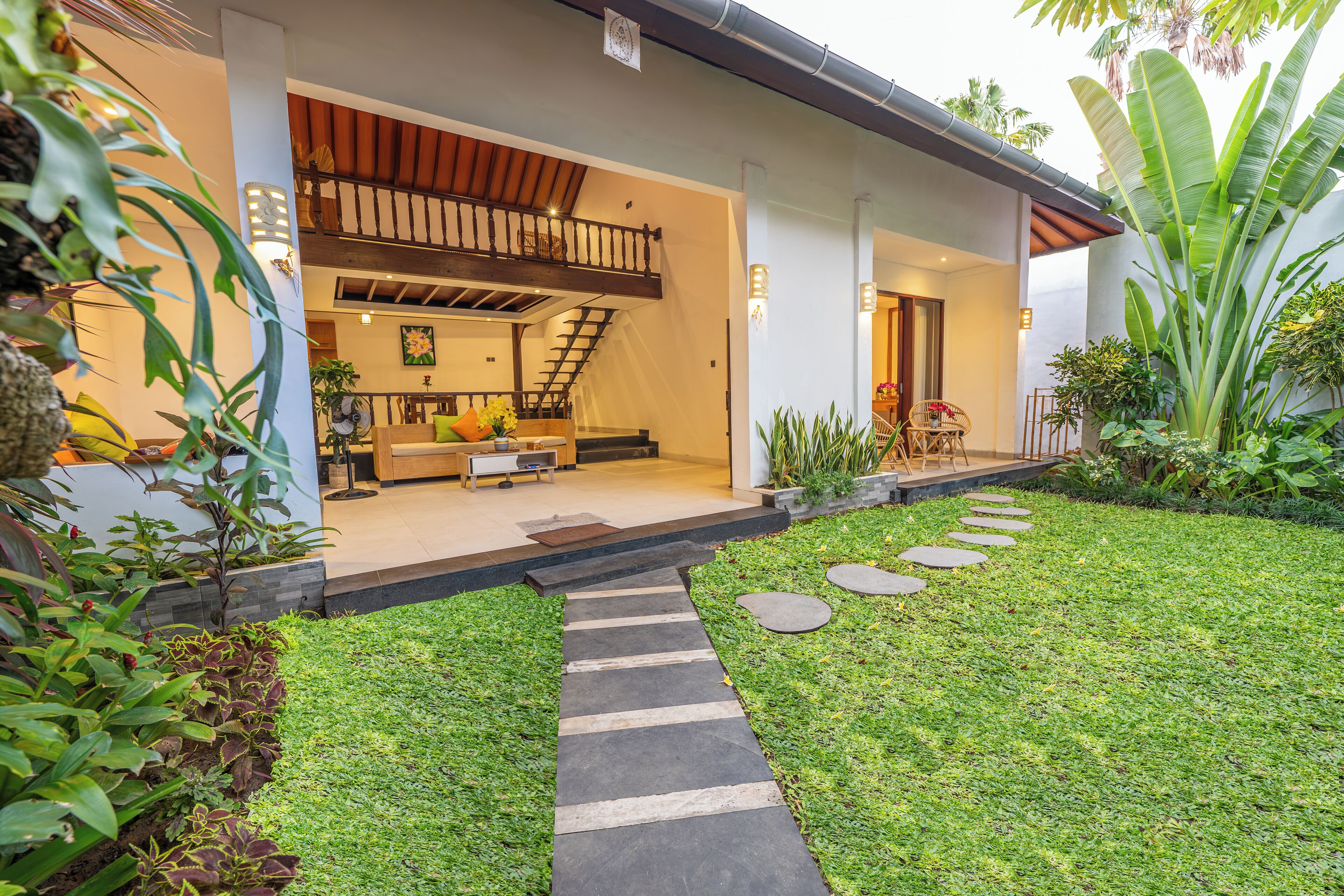 Villa, 1 Bedroom | Living area | 32-inch LED TV with digital channels, TV