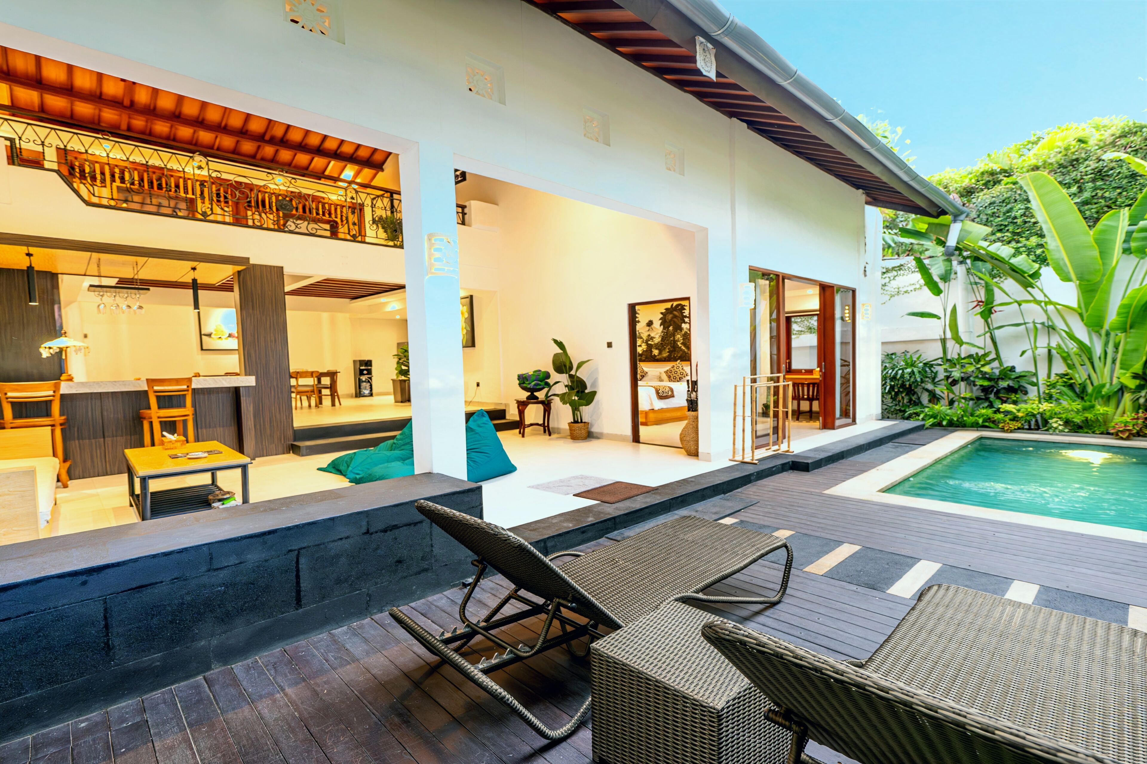 Villa, 2 Bedrooms, Private Pool | Living area