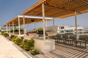 Luxury Condo, 1 Bedroom, Hot Tub | Terrace/patio - Dominique 907 (Cartagena)