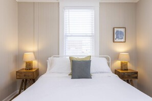 2 bedrooms, iron/ironing board, travel crib, WiFi