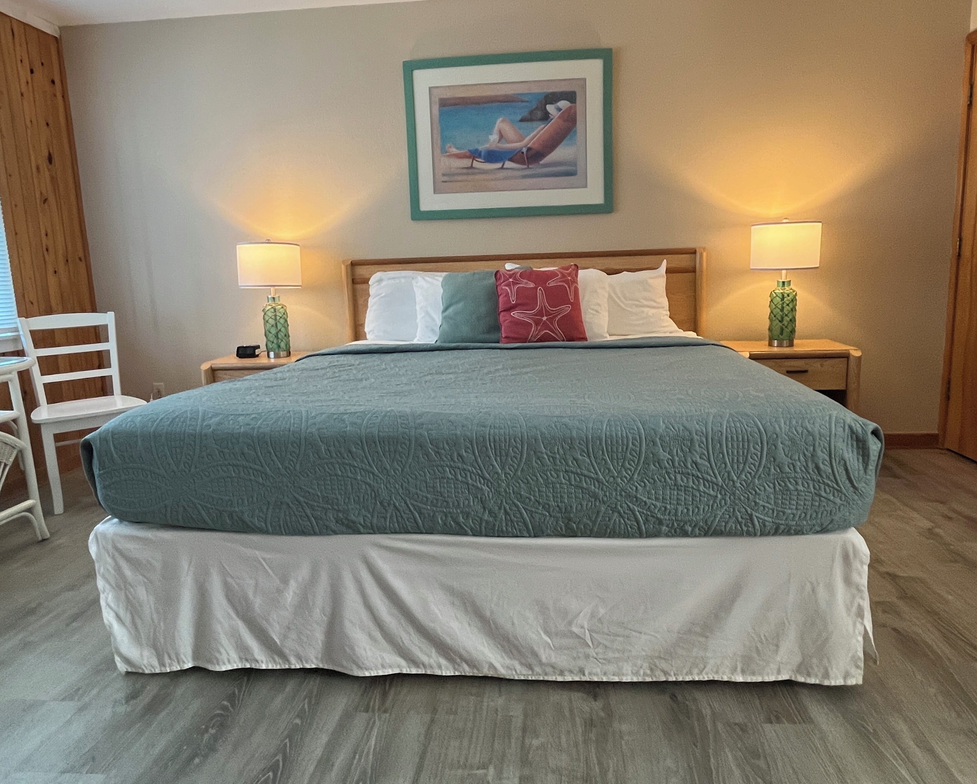 Enkeltrom – classic, 1 kingsize-seng, ikke-røyk, havutsikt | Sengetøy av topp kvalitet, safe på rommet og individuelt dekorert