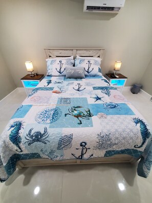4 bedrooms, iron/ironing board, travel cot, free WiFi