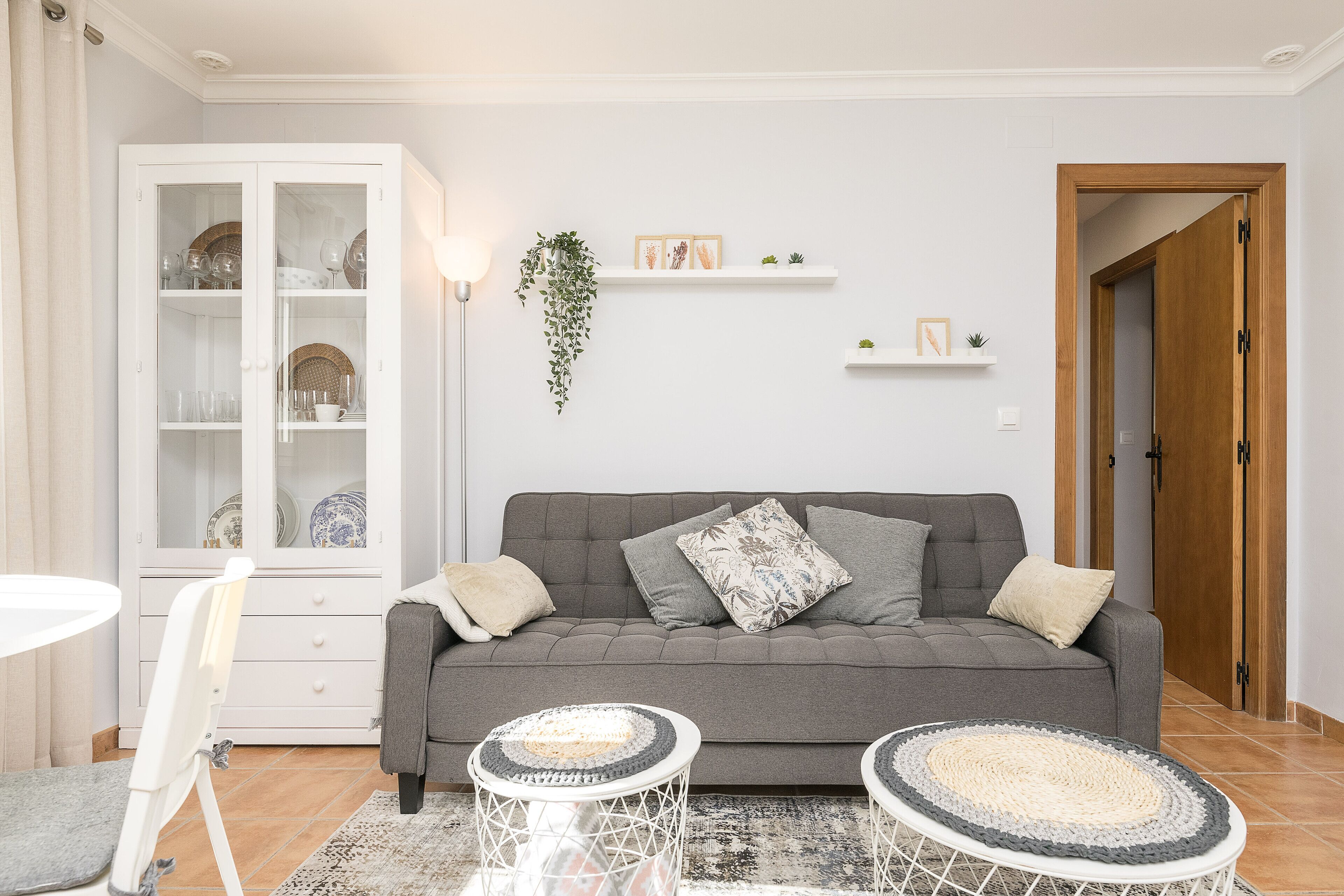 Télévision, cheminée