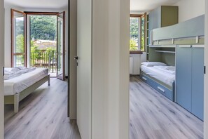 2 habitaciones, wifi gratis y ropa de cama