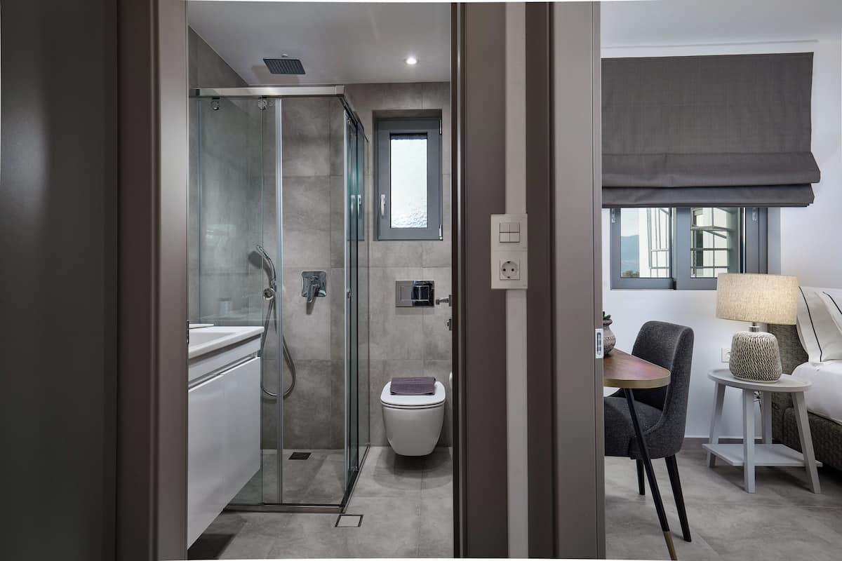 1 habitación, camas Tempur-Pedic y caja de seguridad en la habitación