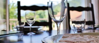 Stay in an Idyllic Setting with Mountain Views in Gerde