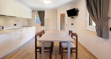 Ferienwohnung 'Al Baitin Trepalle' mit Blick auf die Berge