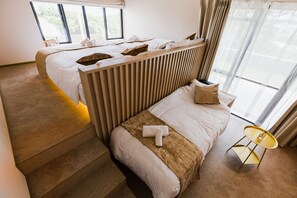 2 habitaciones, escritorio, wifi gratis y ropa de cama