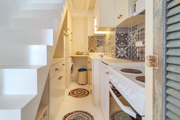 Frigorífic, forn, placa de cuina i rentaplats