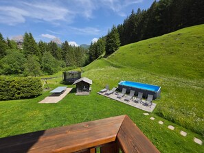 Idromassaggio all'aperto