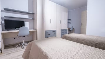 2 makuuhuonetta, ilmainen Wi-Fi, vuodevaatteet