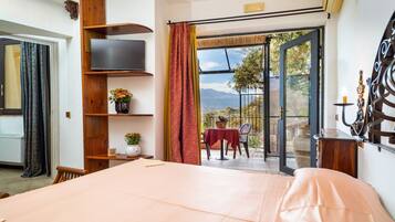 1 slaapkamer, een strijkplank/strijkijzer, gratis wifi, beddengoed