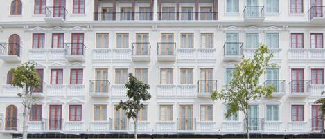 Fassade der Unterkunft