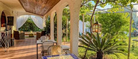 Restaurante al aire libre