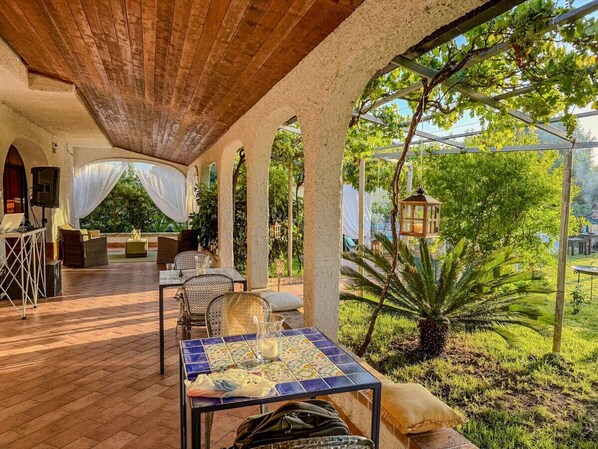 Restaurante al aire libre