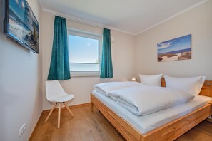 2 slaapkamers, reisbedje, gratis wifi, beddengoed