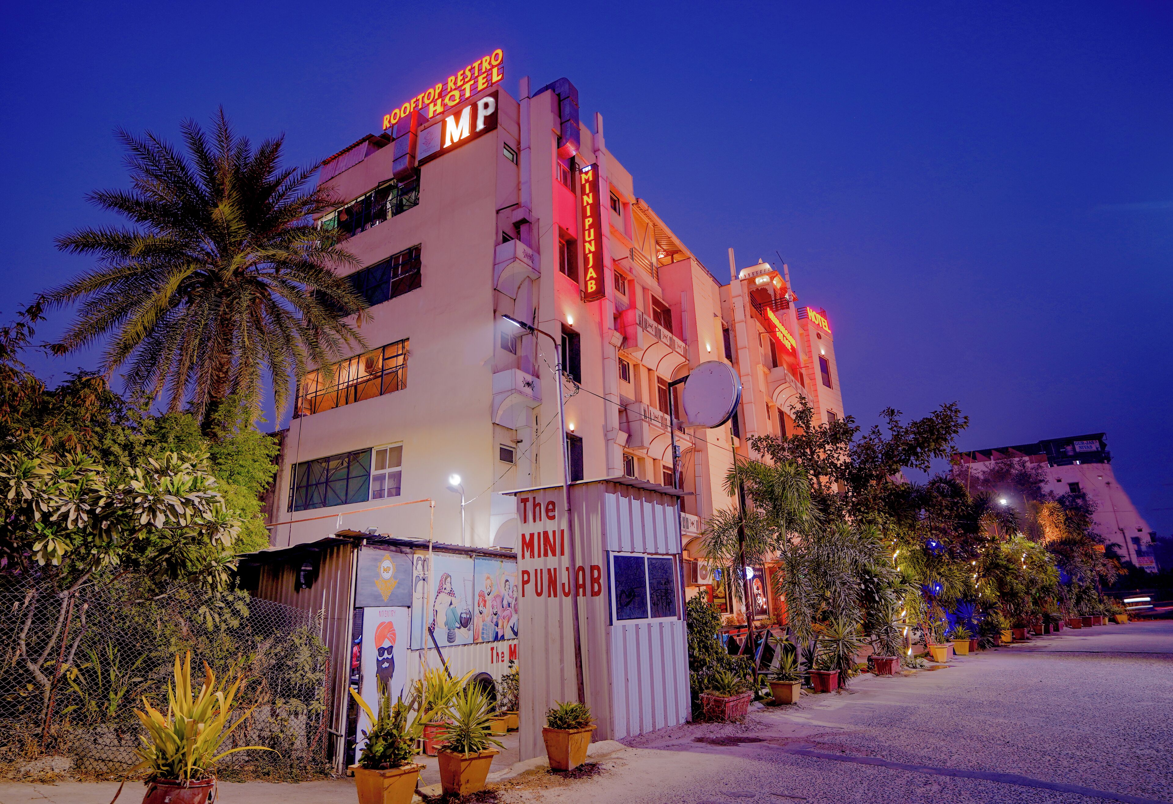 Fachada del alojamiento