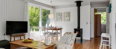 Smart-TV, Kamin, DVD-Player