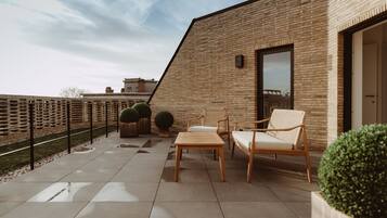 Deluxe penthouse | Terras