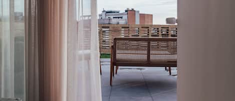 Penthouse Deluxe | Utsikt mot staden