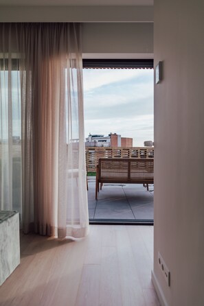 Deluxe-penthouselejlighed | Byudsigt